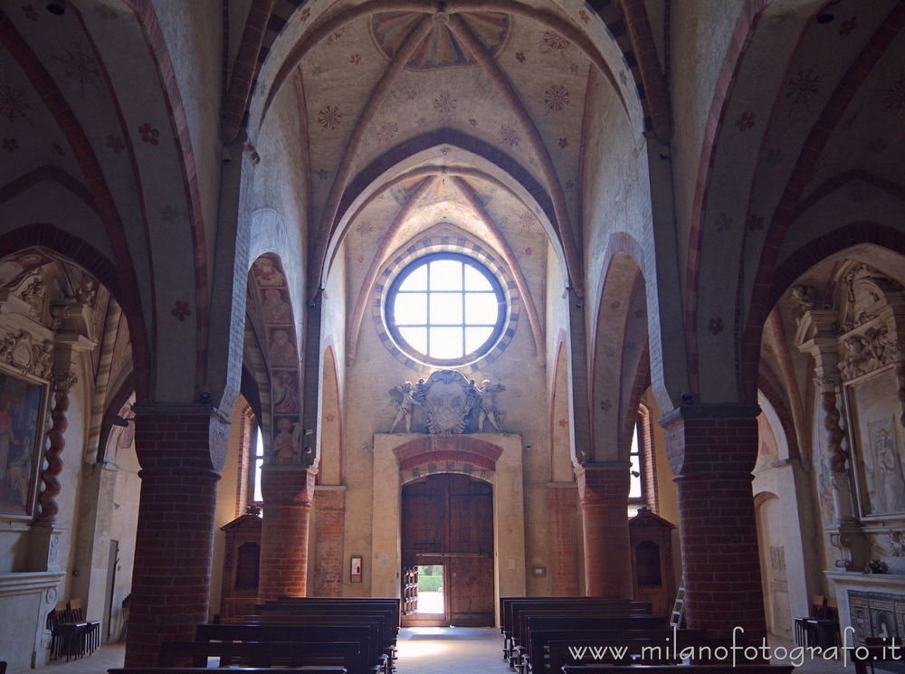 San Giuliano Milanese (Milan, Italy) - Naves of the Abbey of Viboldone